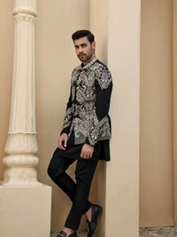 AKS – Pakistani Prince Coat by Ahsan Tariq Couture – view 1