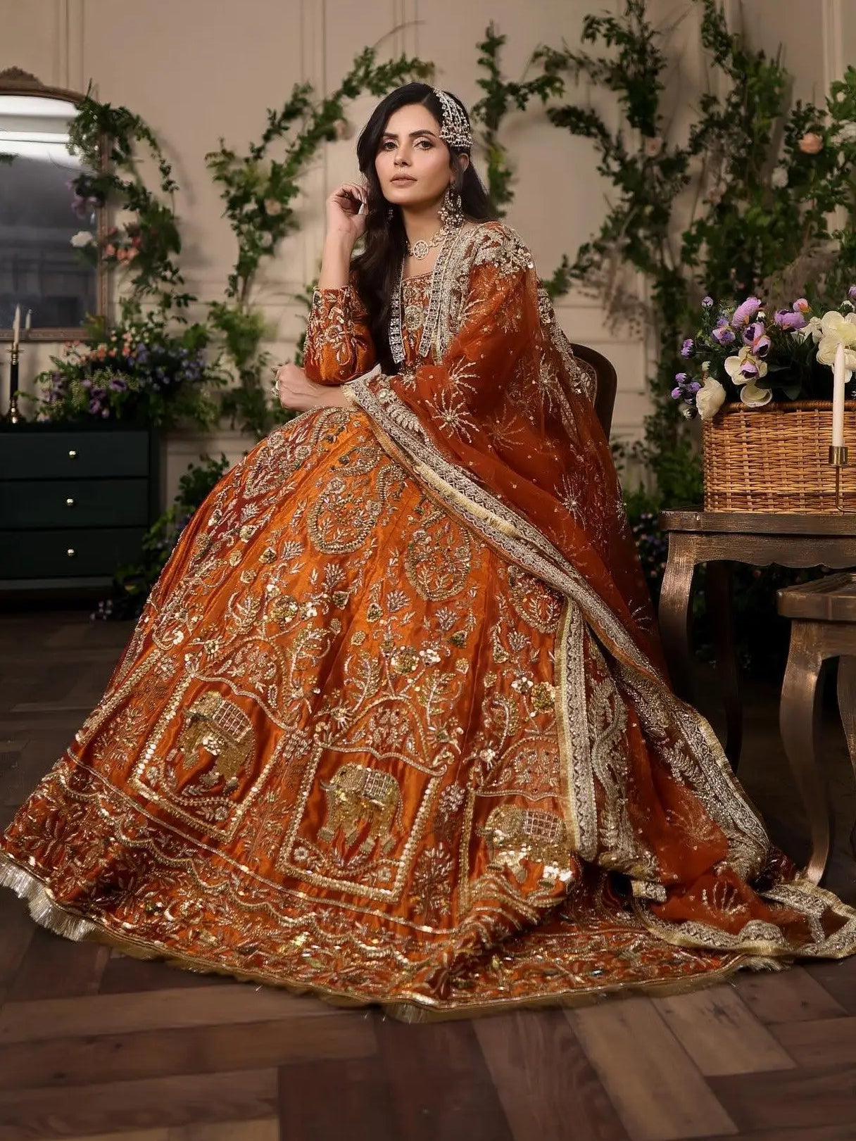Ambar – Pakistani Womenswear by Ahsan Tariq Couture – view 2