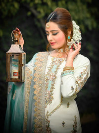 Ethereal – Pakistani Engagement Wear by Ahsan Tariq Couture – view 5