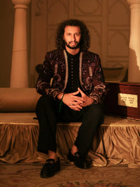 Ghazi – Pakistani Open Prince Coat by Ahsan Tariq Couture – view 4