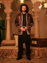 Ghazi – Pakistani Open Prince Coat by Ahsan Tariq Couture – view 1