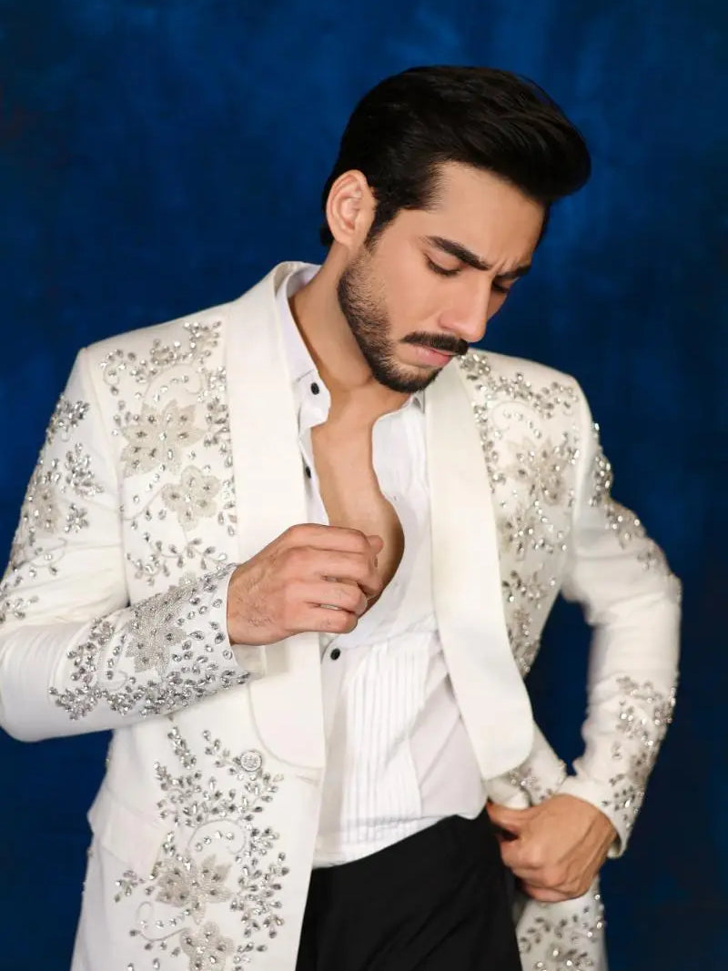 Notte di Lusso | ISHQ EIDT'26 – Pakistani Formal Suit by Ahsan Tariq Couture – view 1
