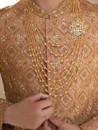 Pehlwani Poshak – Pakistani Groom Sherwani by Ahsan Tariq Couture – view 2