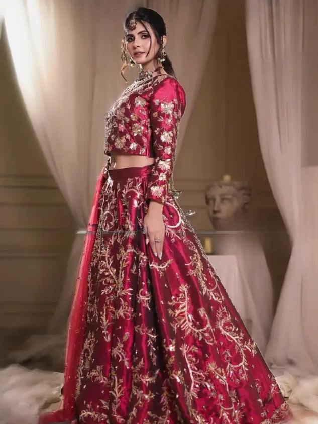 Rang-e-Mahal – Pakistani Bridal Couture by Ahsan Tariq Couture – view 1