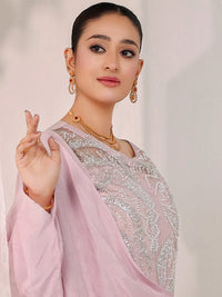 Blush Opulence – Pakistani Engagement Wear by Ahsan Tariq Couture – view 5