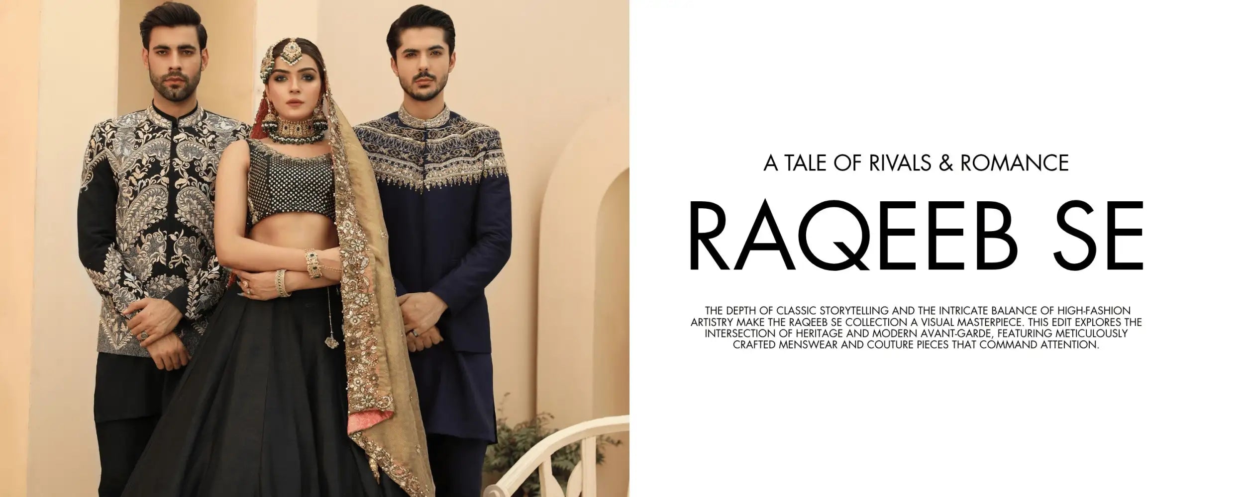 The elegant black lehenga with intricate silver embroidery and a matching sheer dupatta.