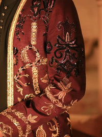 Ghazi – Pakistani Open Prince Coat by Ahsan Tariq Couture – view 3