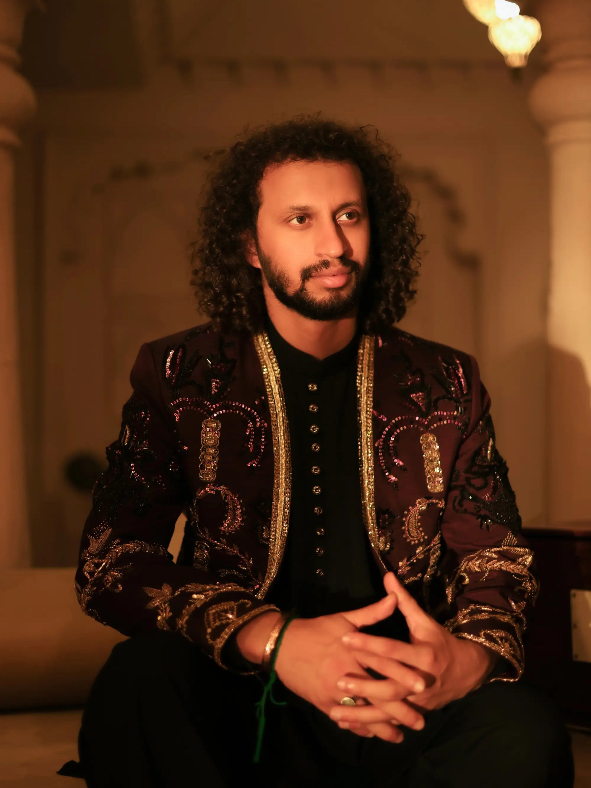 Ghazi – Pakistani Open Prince Coat by Ahsan Tariq Couture – view 5
