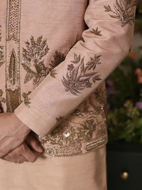 Gulzar-e-Raunaq – Pakistani Prince Coat by Ahsan Tariq Couture – view 4