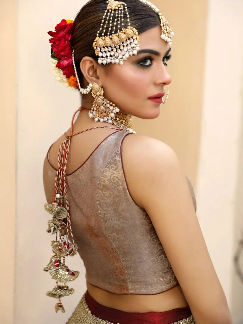 MALIKA – Pakistani Bridal Couture by Ahsan Tariq Couture – view 6
