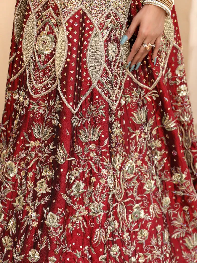 MALIKA – Pakistani Bridal Couture by Ahsan Tariq Couture – view 2