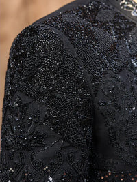 QARA – Pakistani Groom Sherwani by Ahsan Tariq Couture – view 11