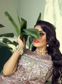 Rose – Pakistani Engagement Wear by Ahsan Tariq Couture – view 3