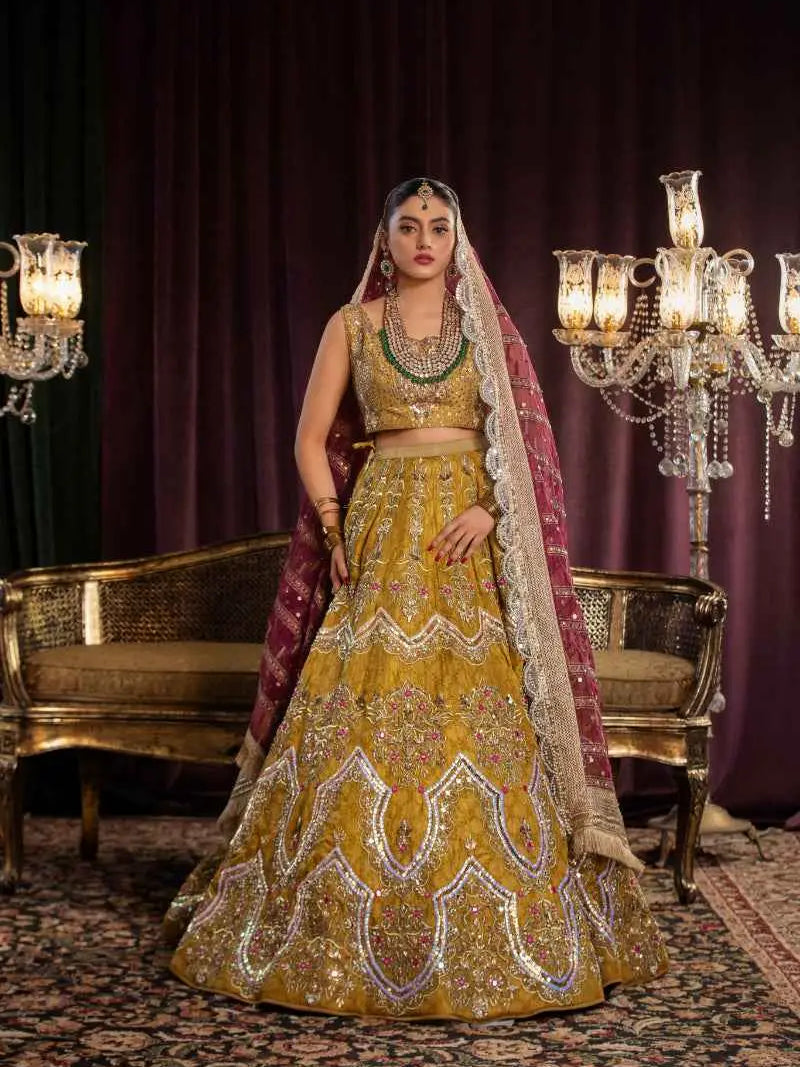 Sila – Pakistani Bridal Couture by Ahsan Tariq Couture – view 1
