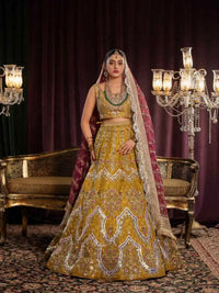Sila – Pakistani Bridal Couture by Ahsan Tariq Couture – view 1