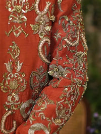 Wazir Khan – Pakistani Prince Coat by Ahsan Tariq Couture – view 2