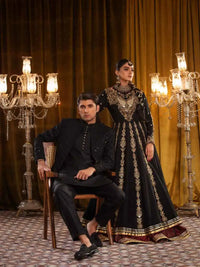 Zar taaj – Pakistani Womenswear by Ahsan Tariq Couture – view 4