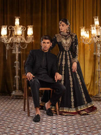 Zar taaj – Pakistani Womenswear by Ahsan Tariq Couture – view 5
